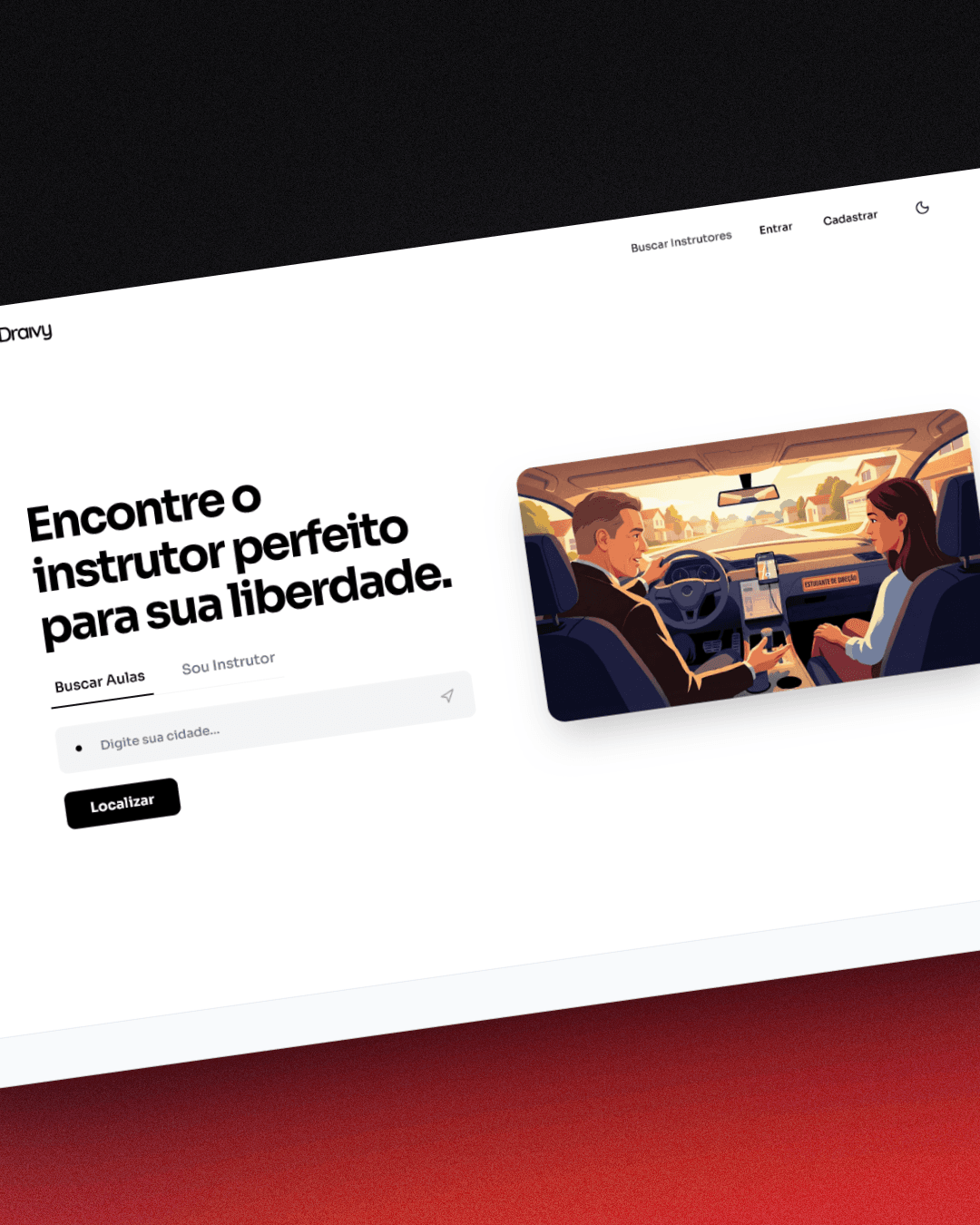 Preview do projeto Draivy